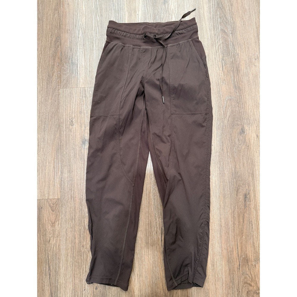 Lululemon dance Studio Jogger 2 Brown Java Pinstripe LW6CDQS High Pants